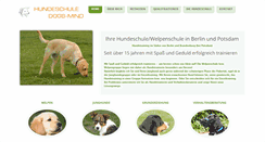 Desktop Screenshot of dogs-mind.de